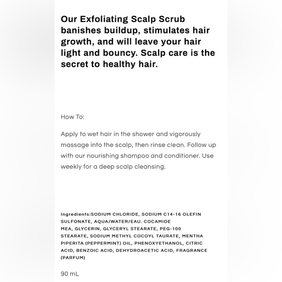 Common Care Exfoliating Scalp Scrub - Picture 3 of 3